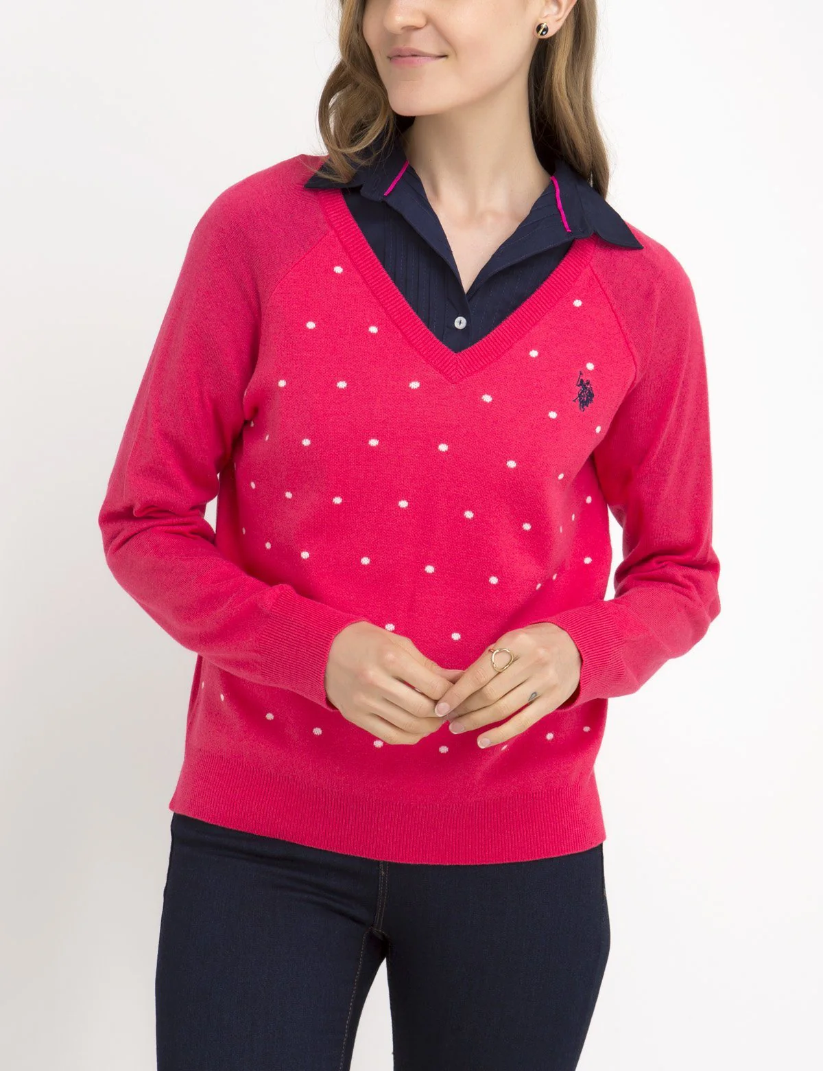 DOT PRINT SWEATER