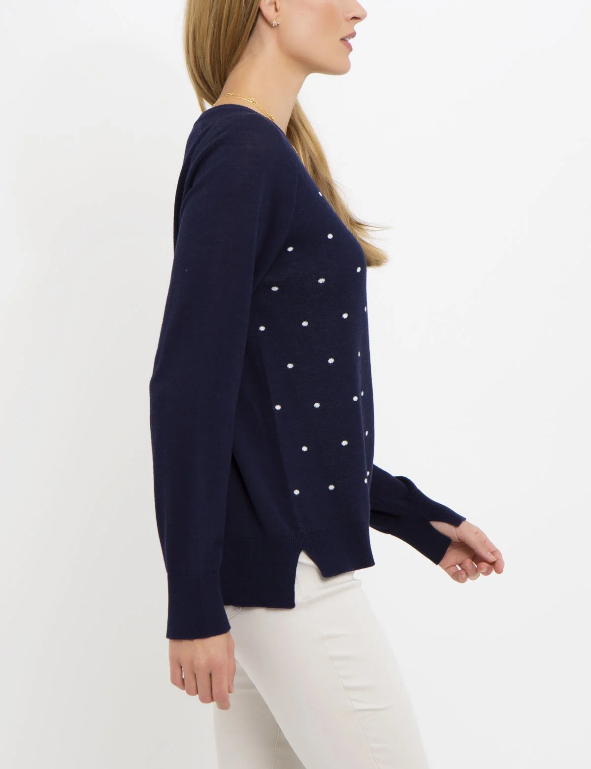 DOT PRINT SWEATER - Image 4