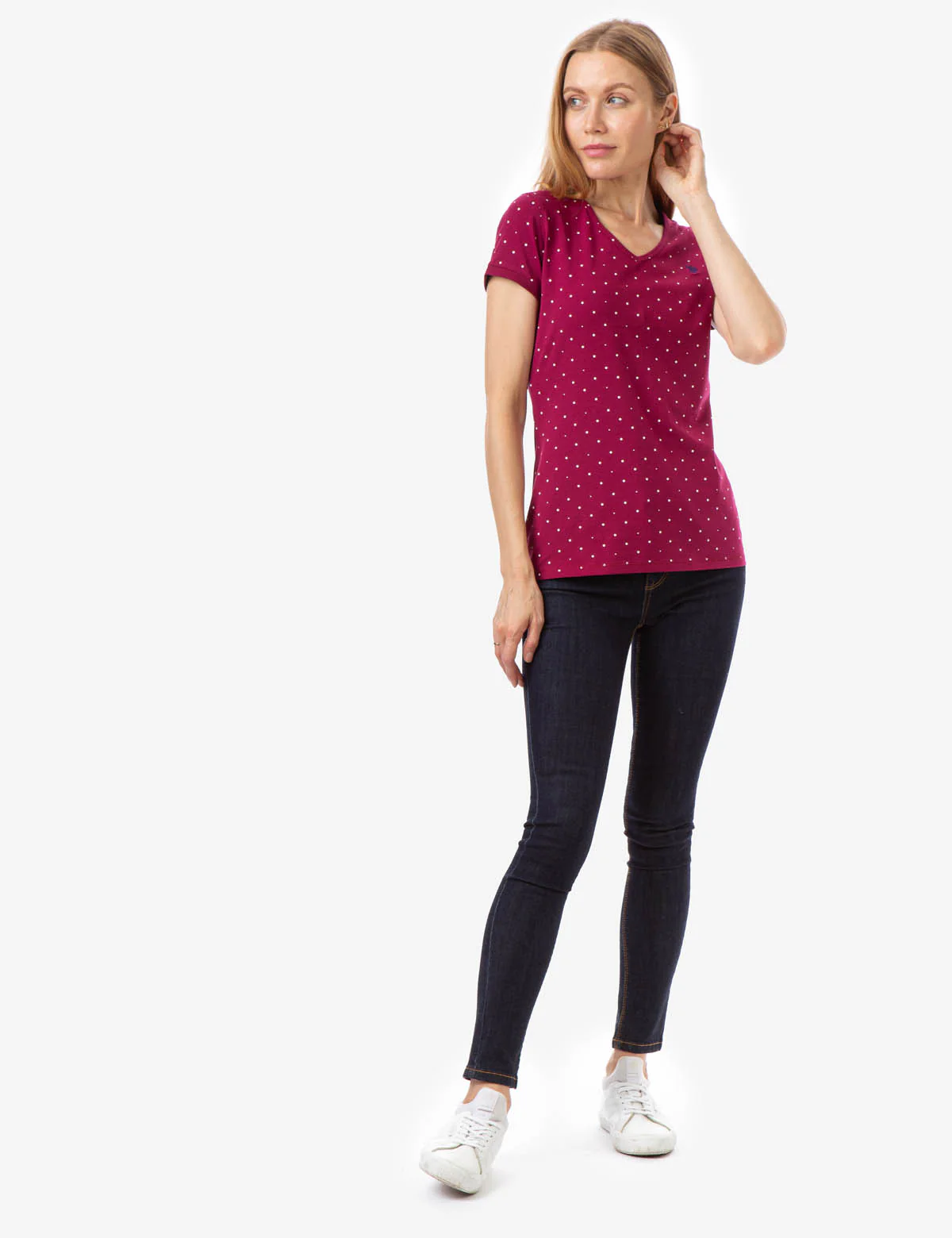 DOT V-NECK T-SHIRT - Image 11