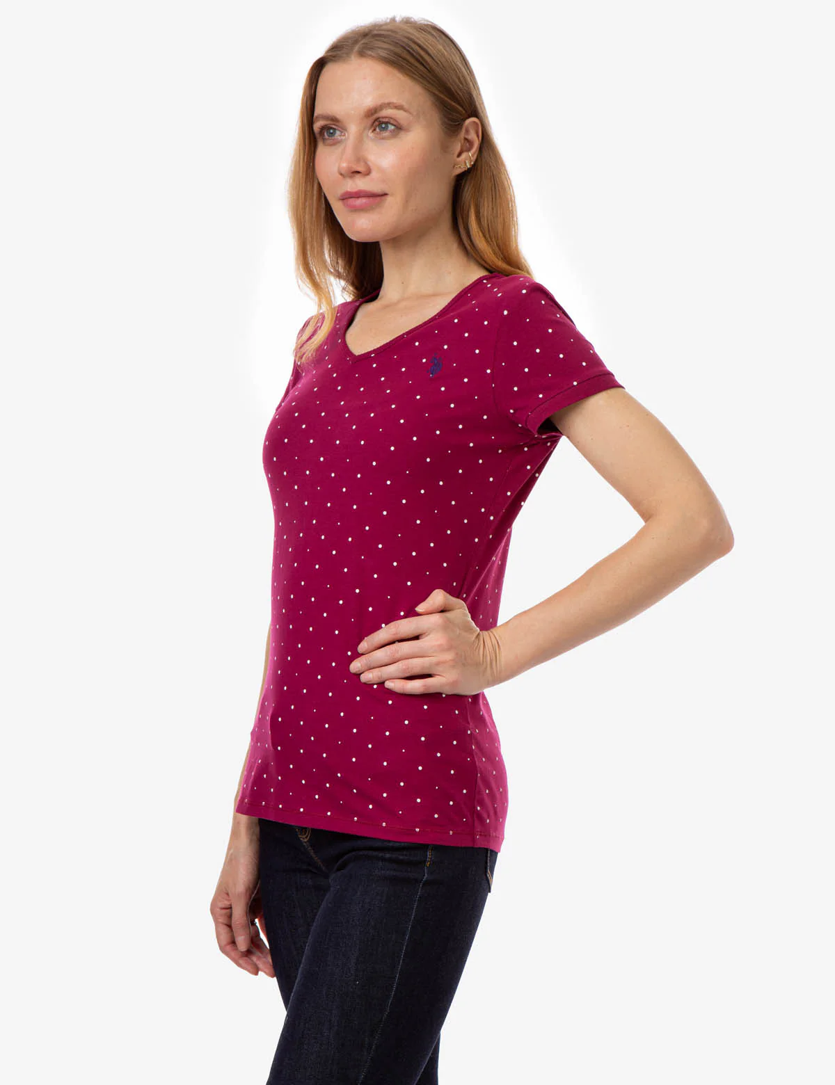 DOT V-NECK T-SHIRT - Image 12