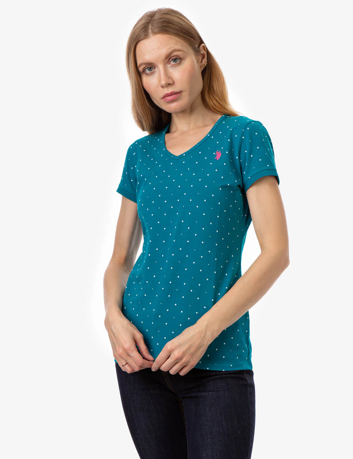 DOT V-NECK T-SHIRT - Image 15
