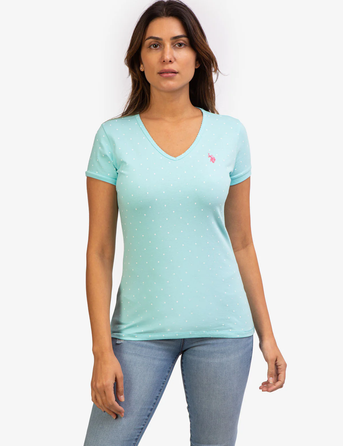 DOT V-NECK T-SHIRT - Image 10