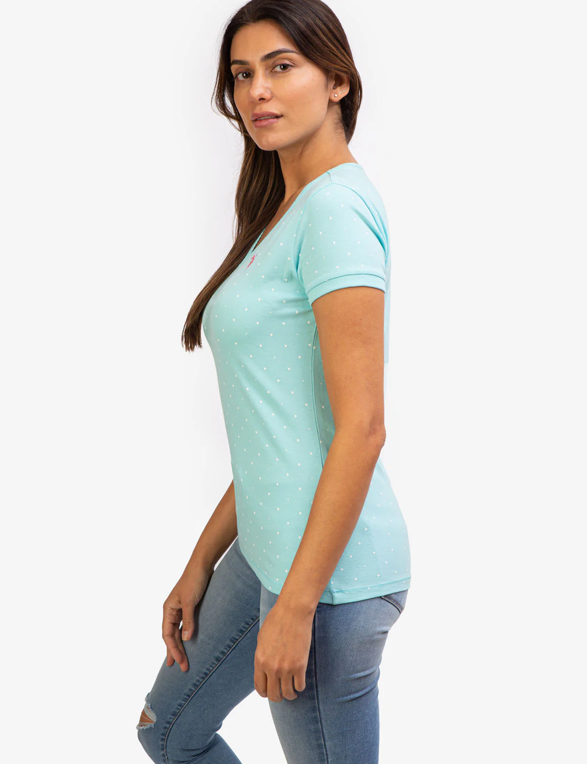 DOT V-NECK T-SHIRT - Image 12