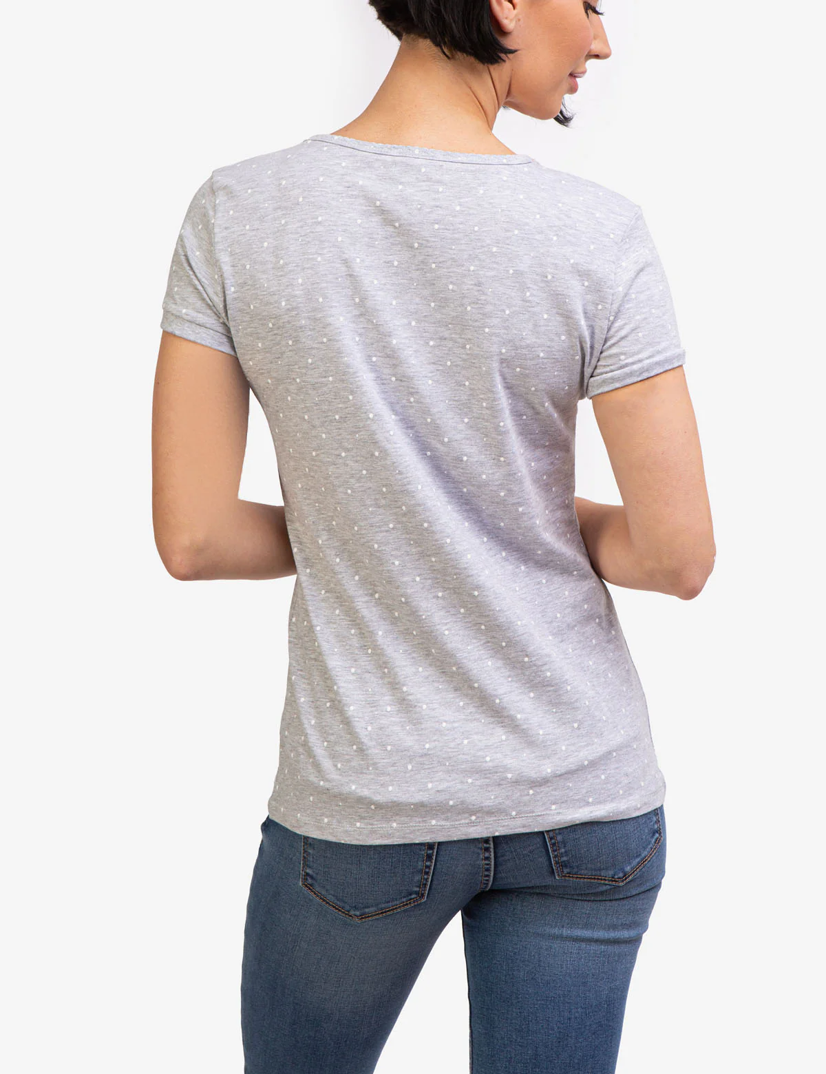DOT V-NECK T-SHIRT - Image 5