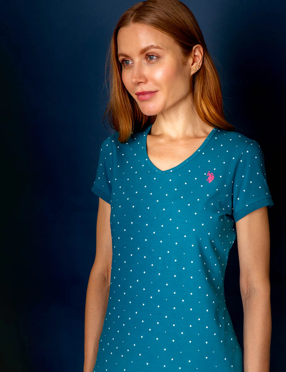 DOT V-NECK T-SHIRT - Image 20
