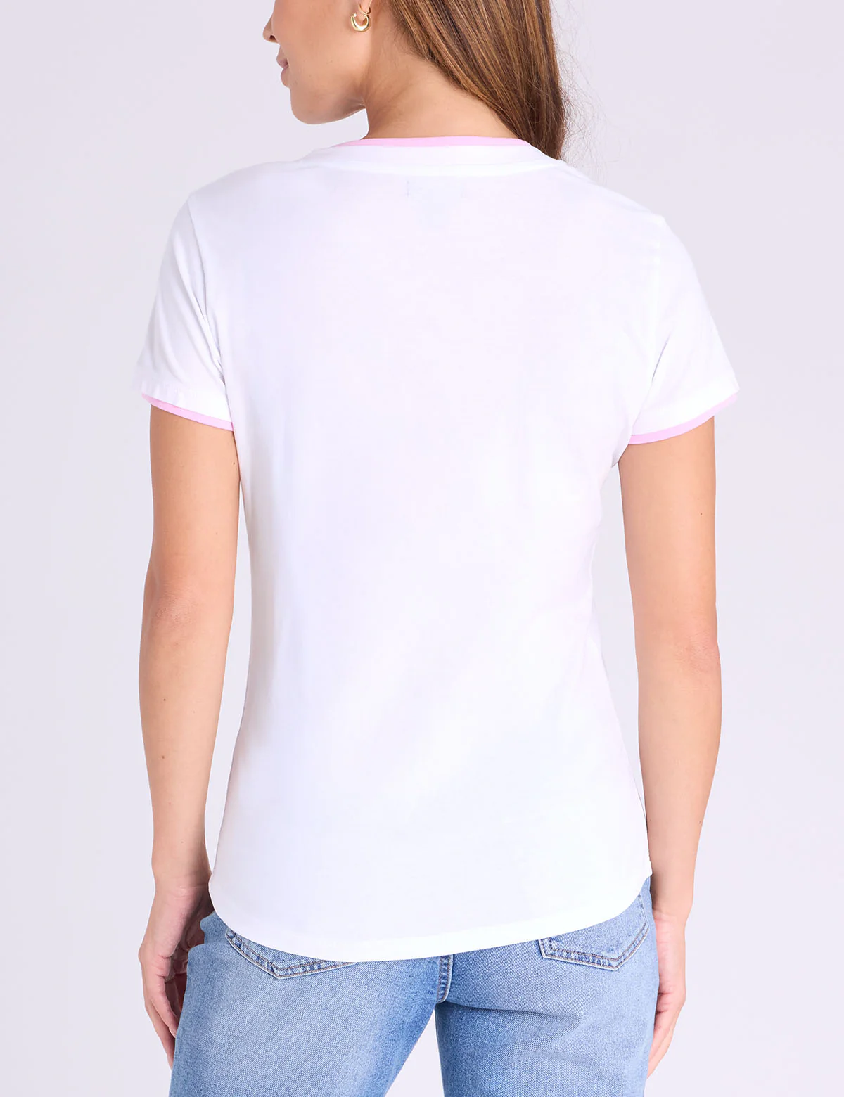 DOUBLE BAND V-NECK T-SHIRT - Image 6