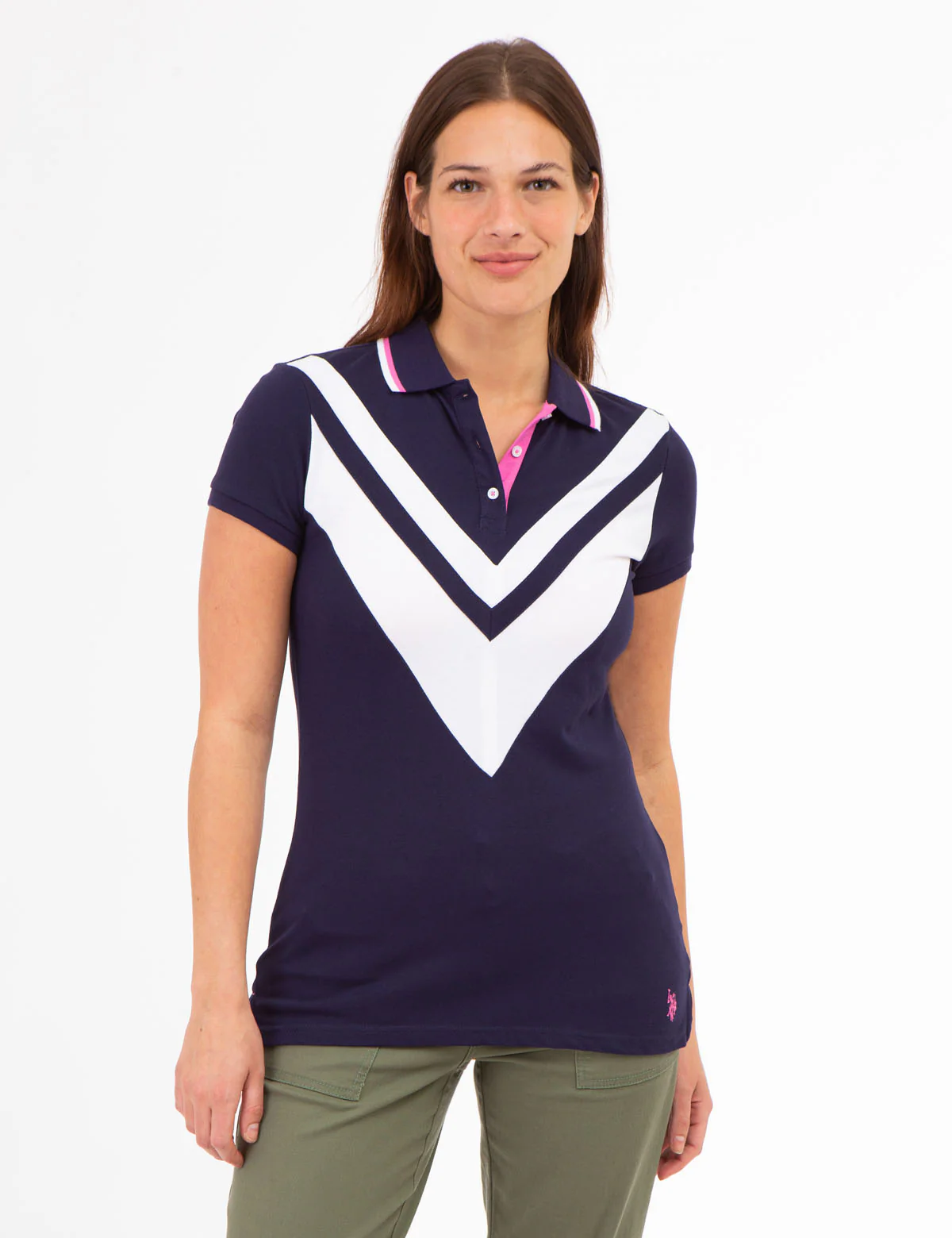 DOUBLE CHEVRON TIPPED POLO SHIRT - Image 3