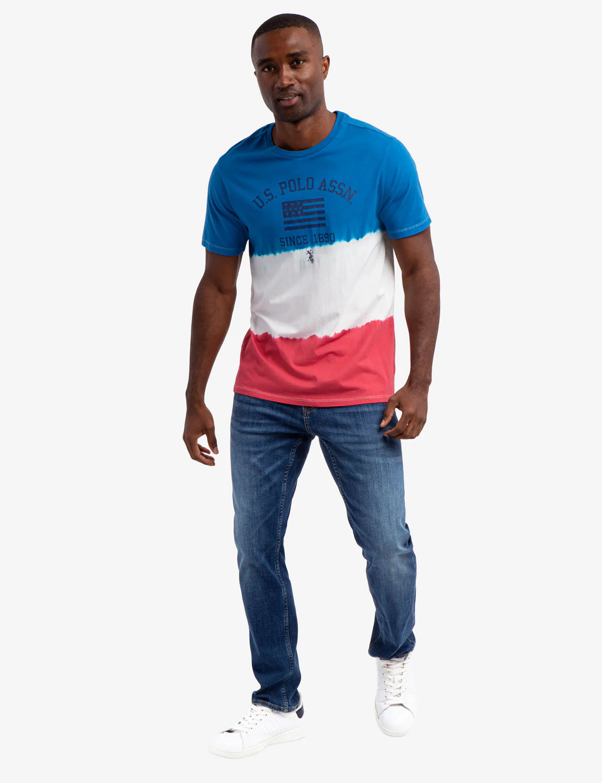 DOUBLE DIP DYE JERSEY T-SHIRT - Image 3