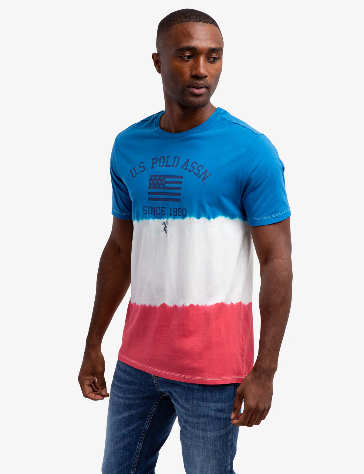 DOUBLE DIP DYE JERSEY T-SHIRT - Image 4