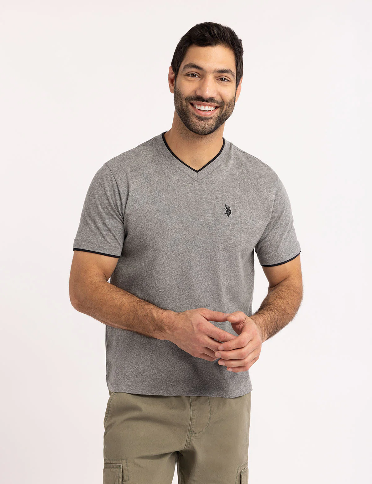 DOUBLE V-NECK T-SHIRT - Image 5