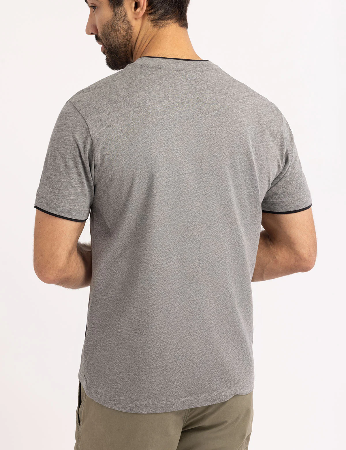 DOUBLE V-NECK T-SHIRT - Image 8