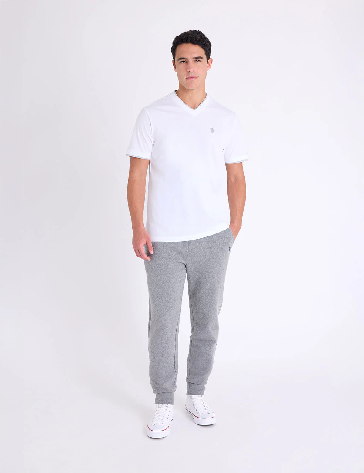 DOUBLE V-NECK T-SHIRT - Image 3