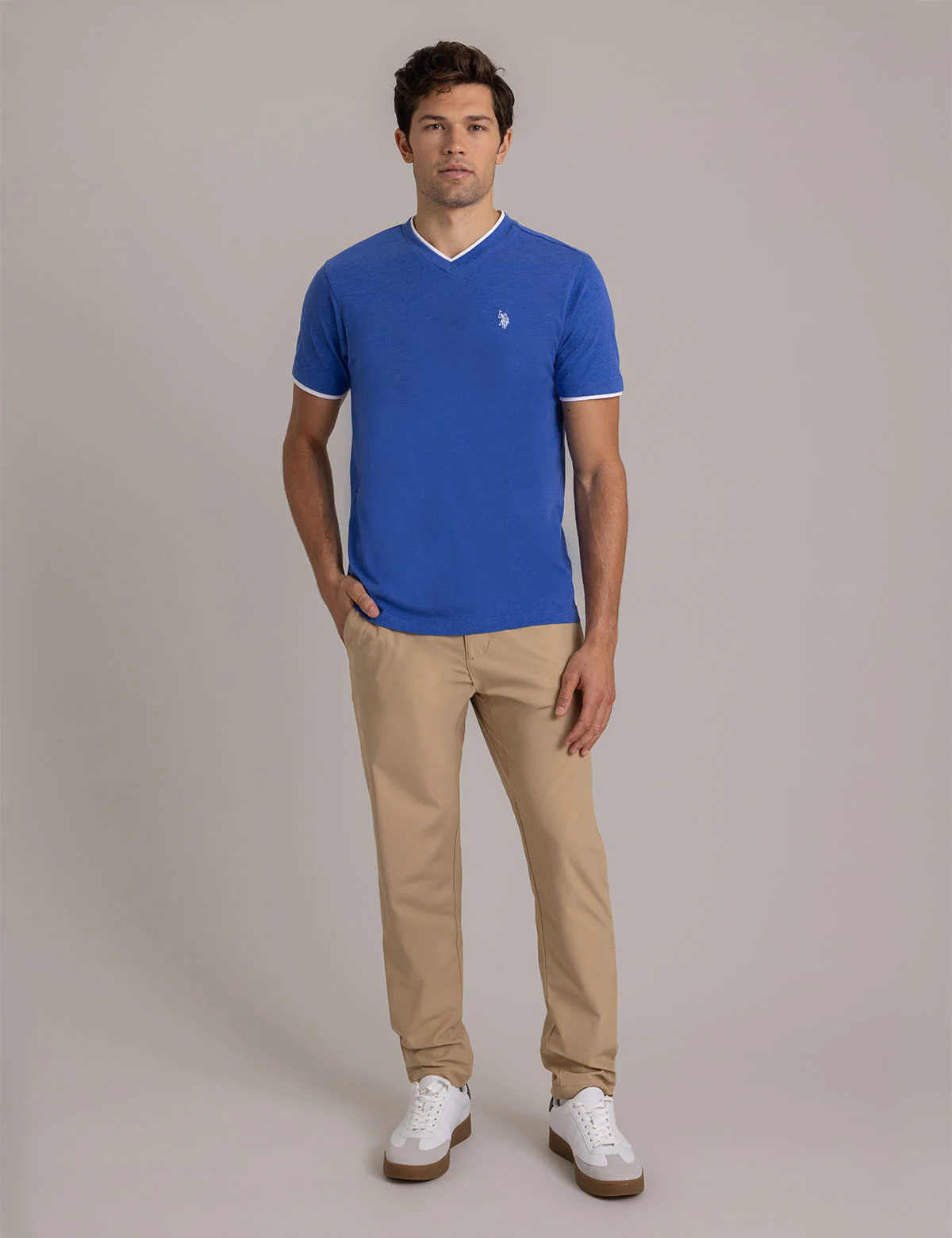DOUBLE V-NECK T-SHIRT - Image 2