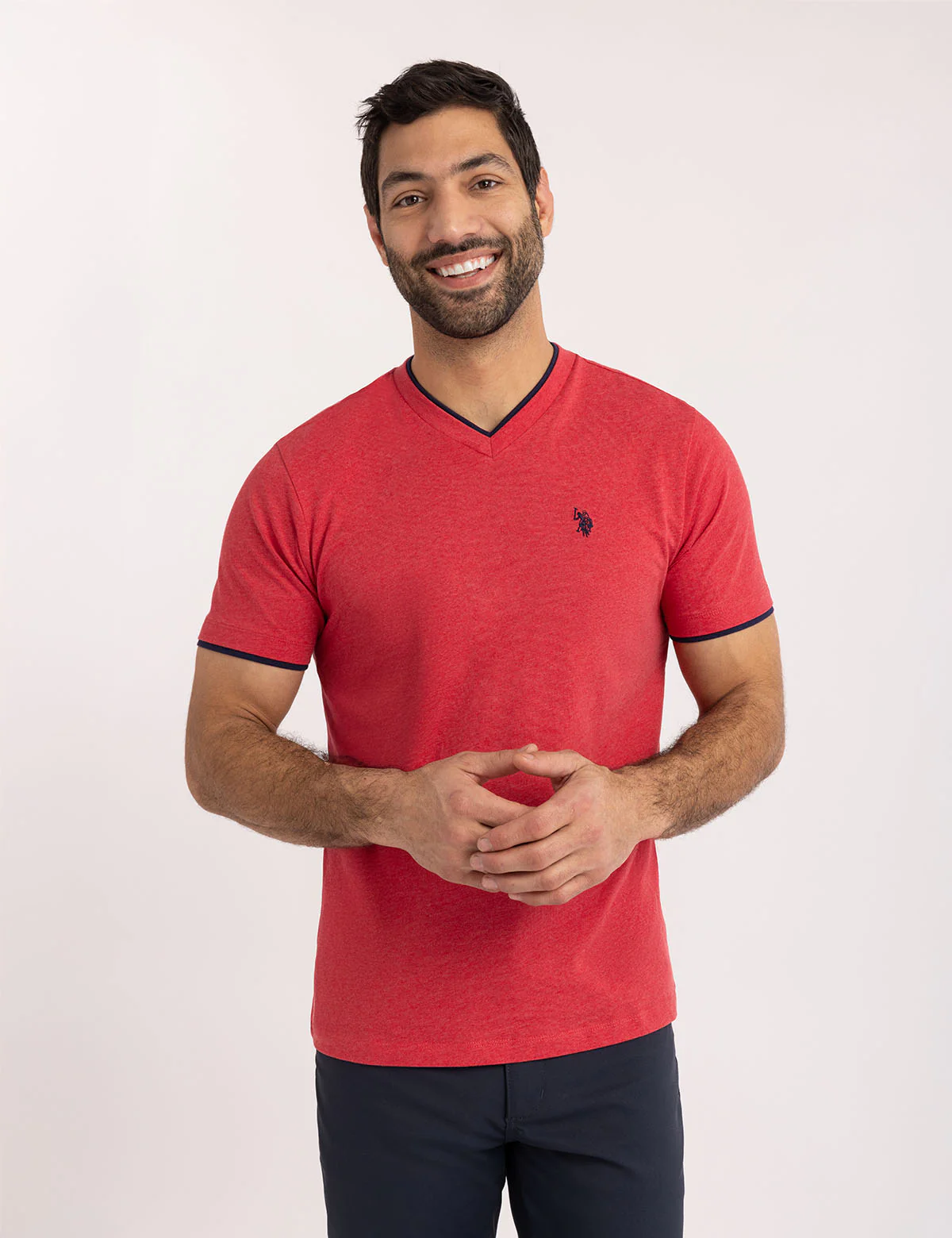 DOUBLE V-NECK T-SHIRT - Image 5