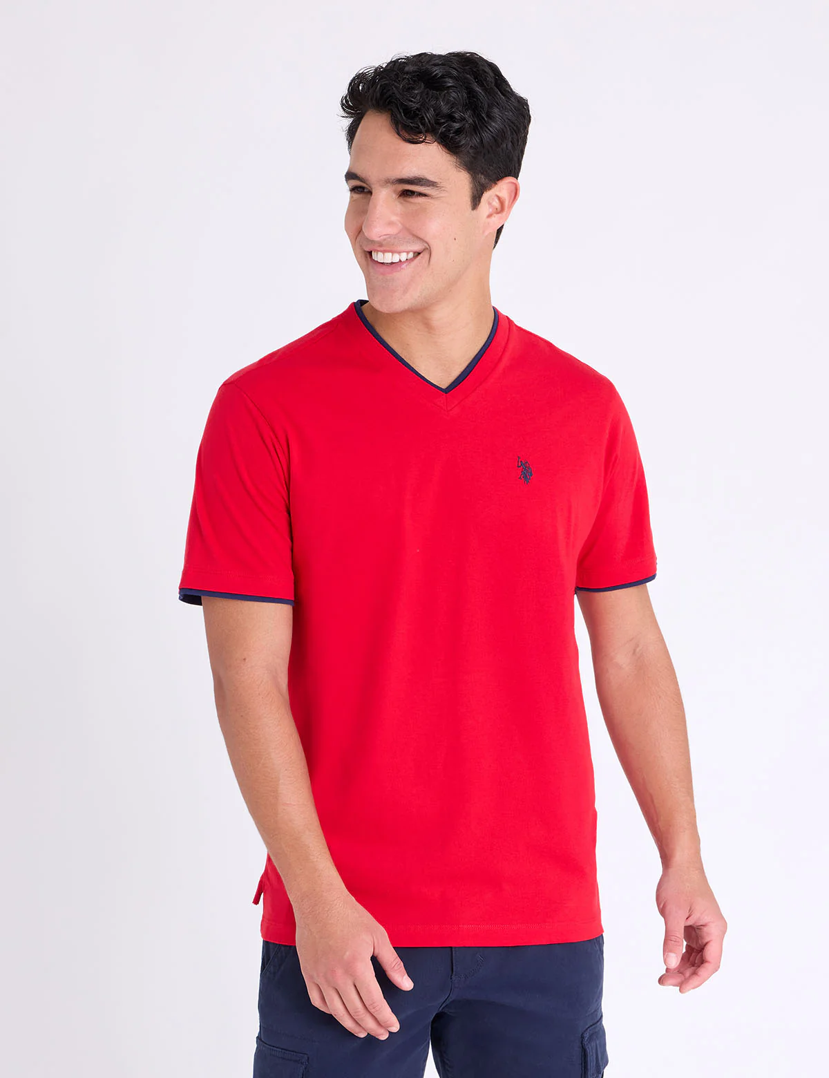 DOUBLE V-NECK T-SHIRT - Image 5