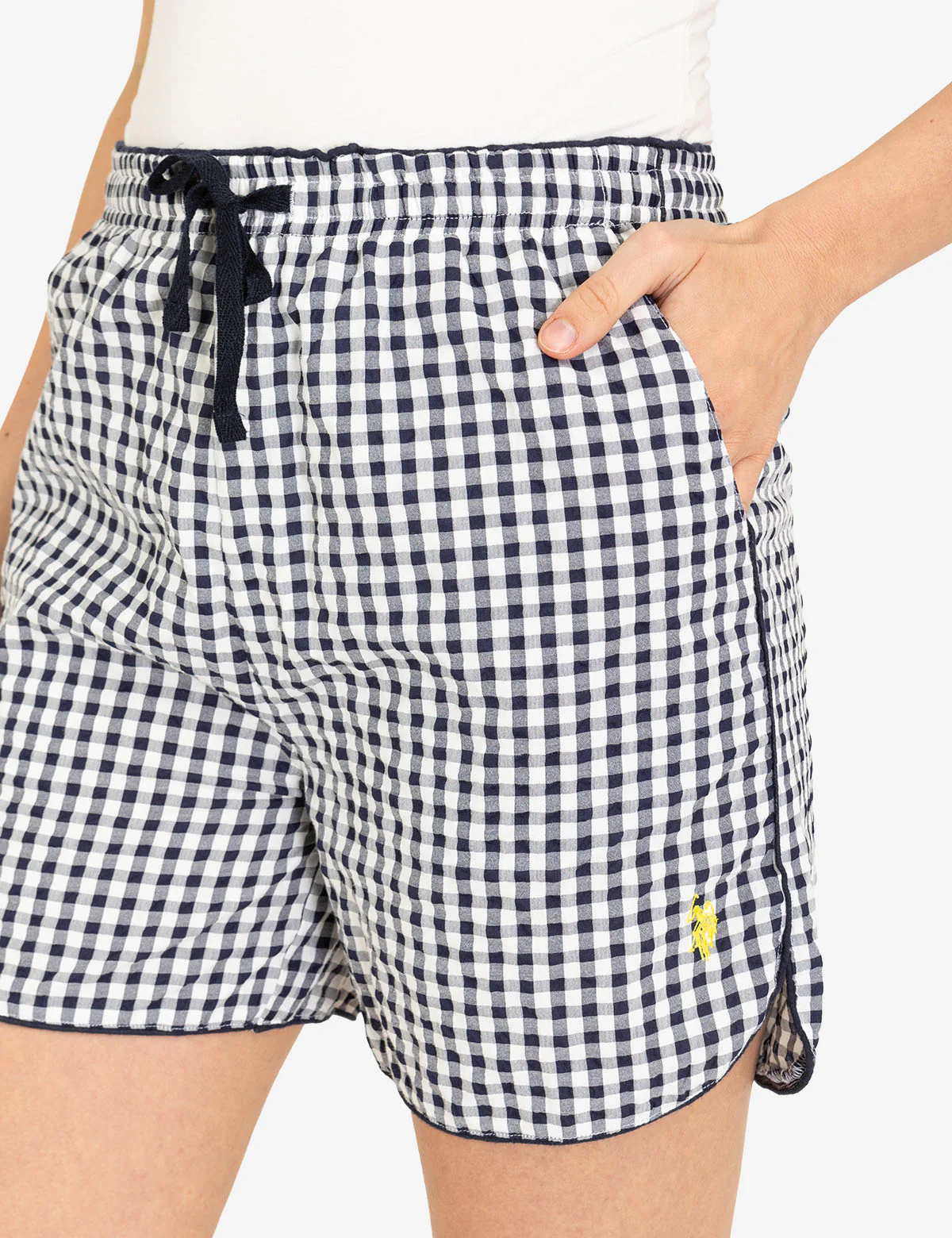 DRAWSTRING PIPED SHORT - Image 4
