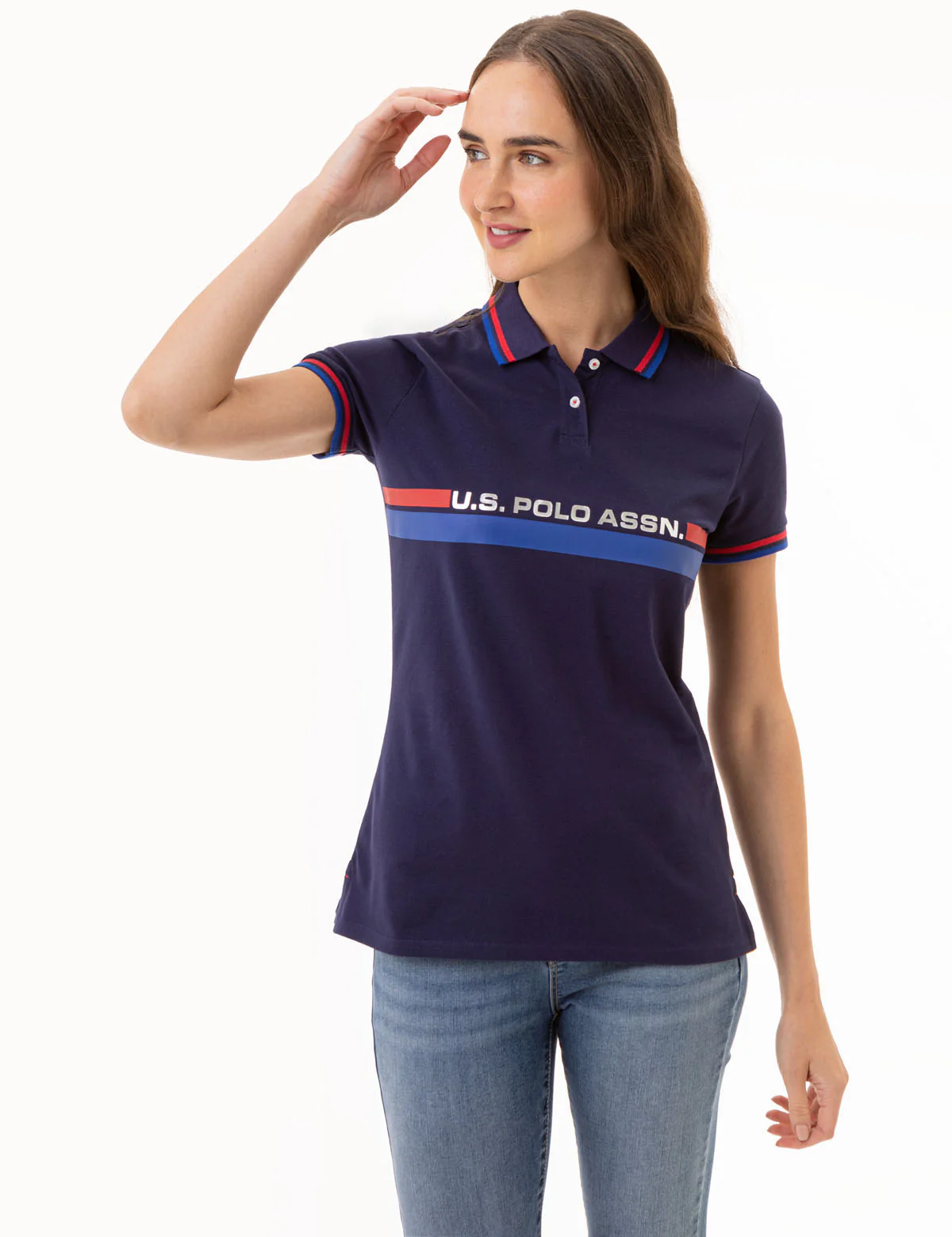 DUAL SIGNATURE STRIPE POLO SHIRT - Image 10