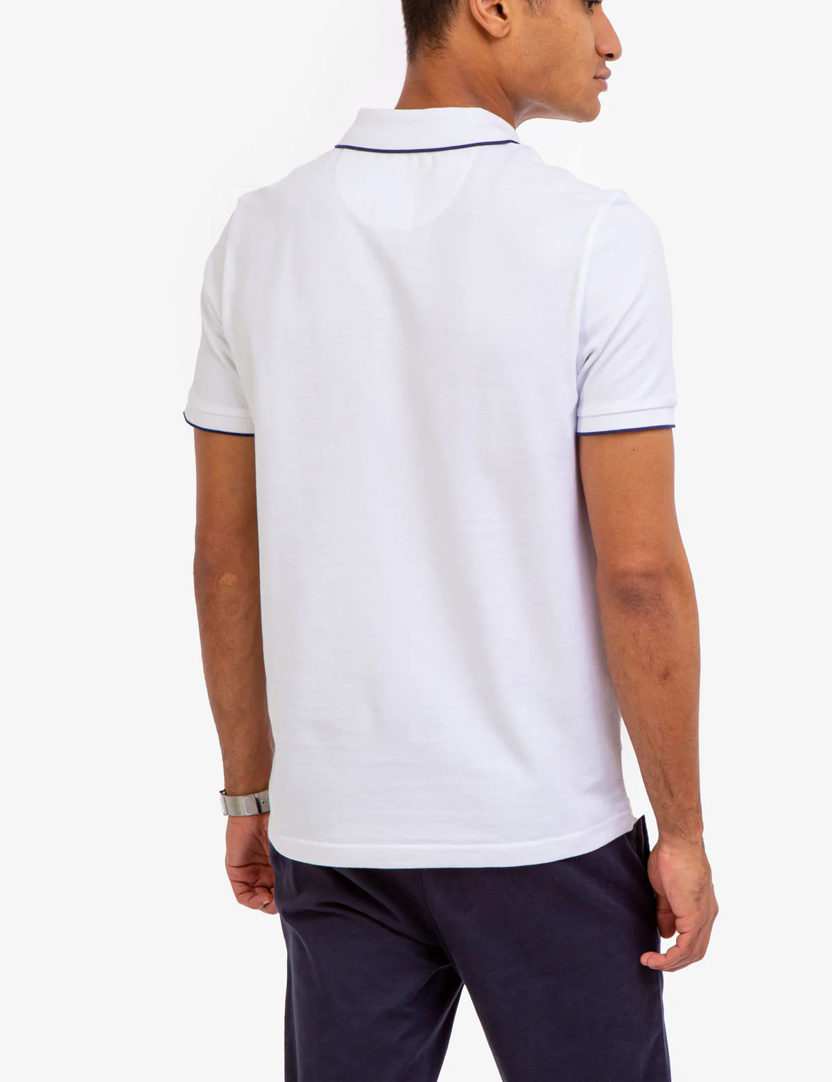 EMBOSSED USA FLAG PIQUE POLO SHIRT - Image 5