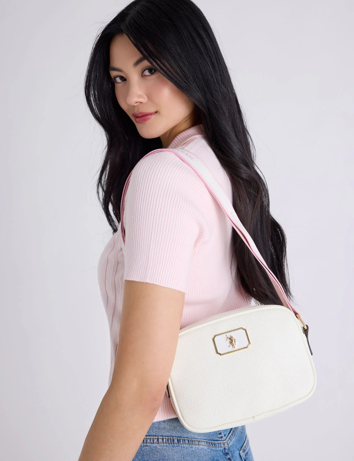 ENAMEL PLATE CLASSIC ZIP CROSSBODY BAG - Image 7