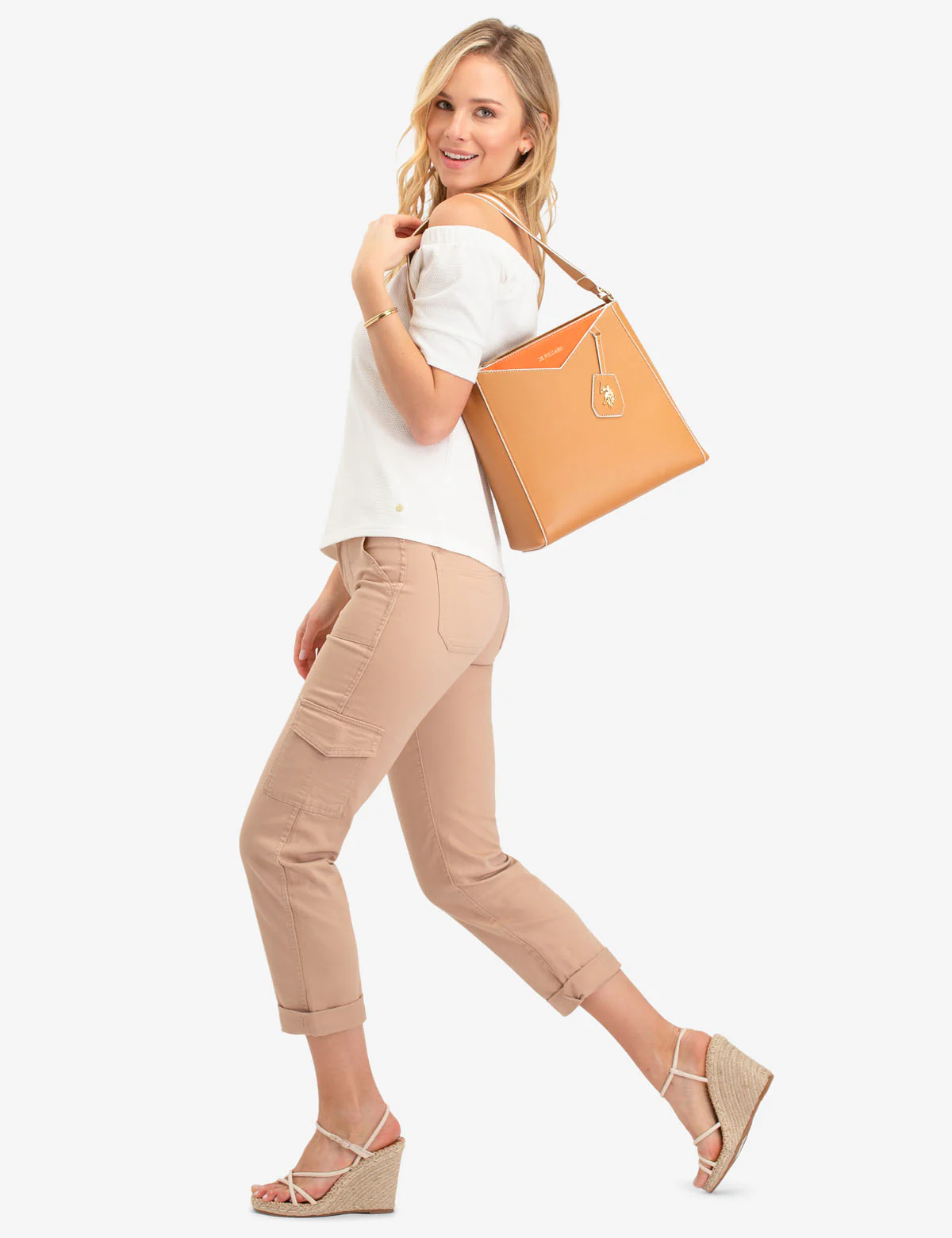 ENVELOPE STITCH HOBO BAG - Image 4