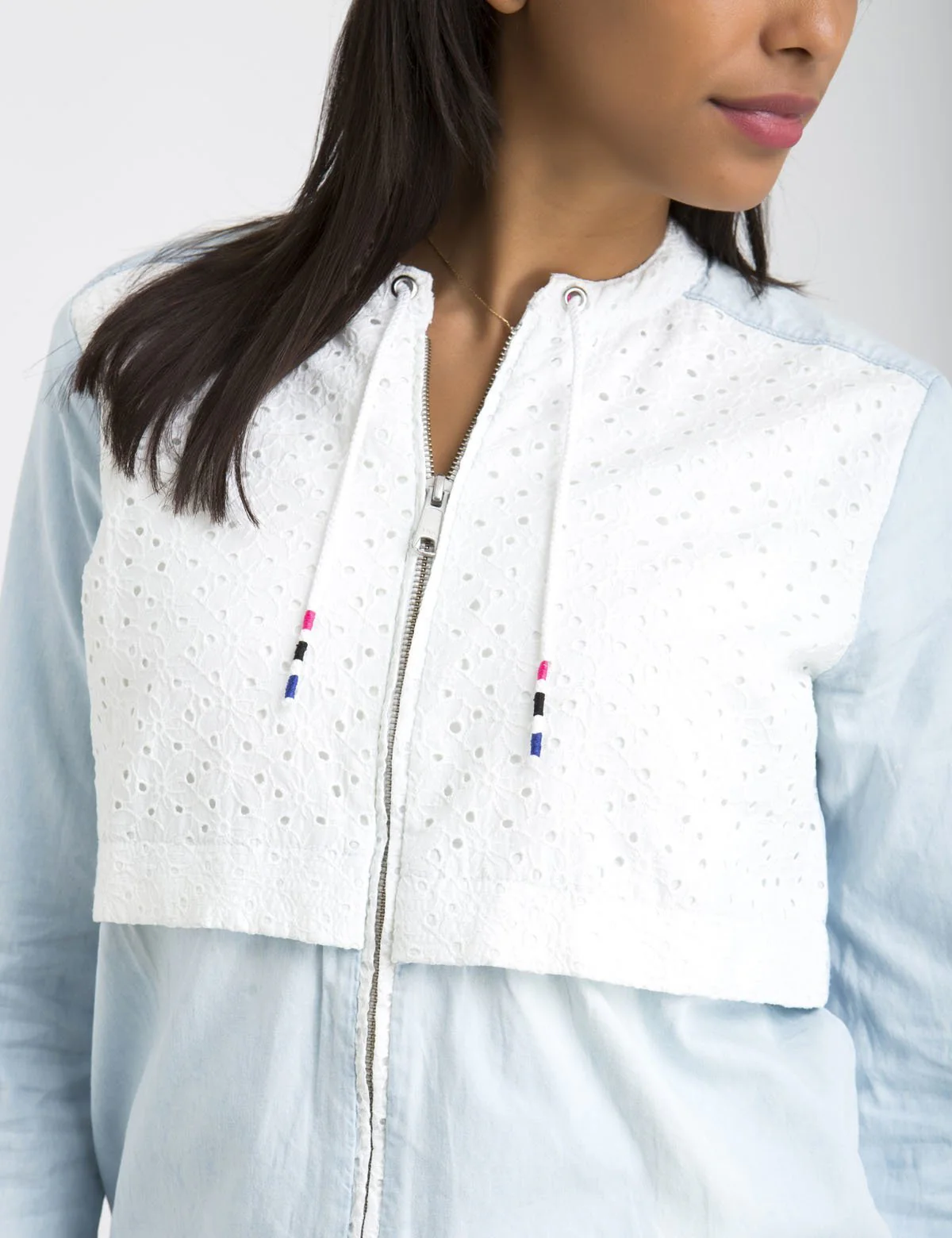 EYELET ANORAK - Image 4