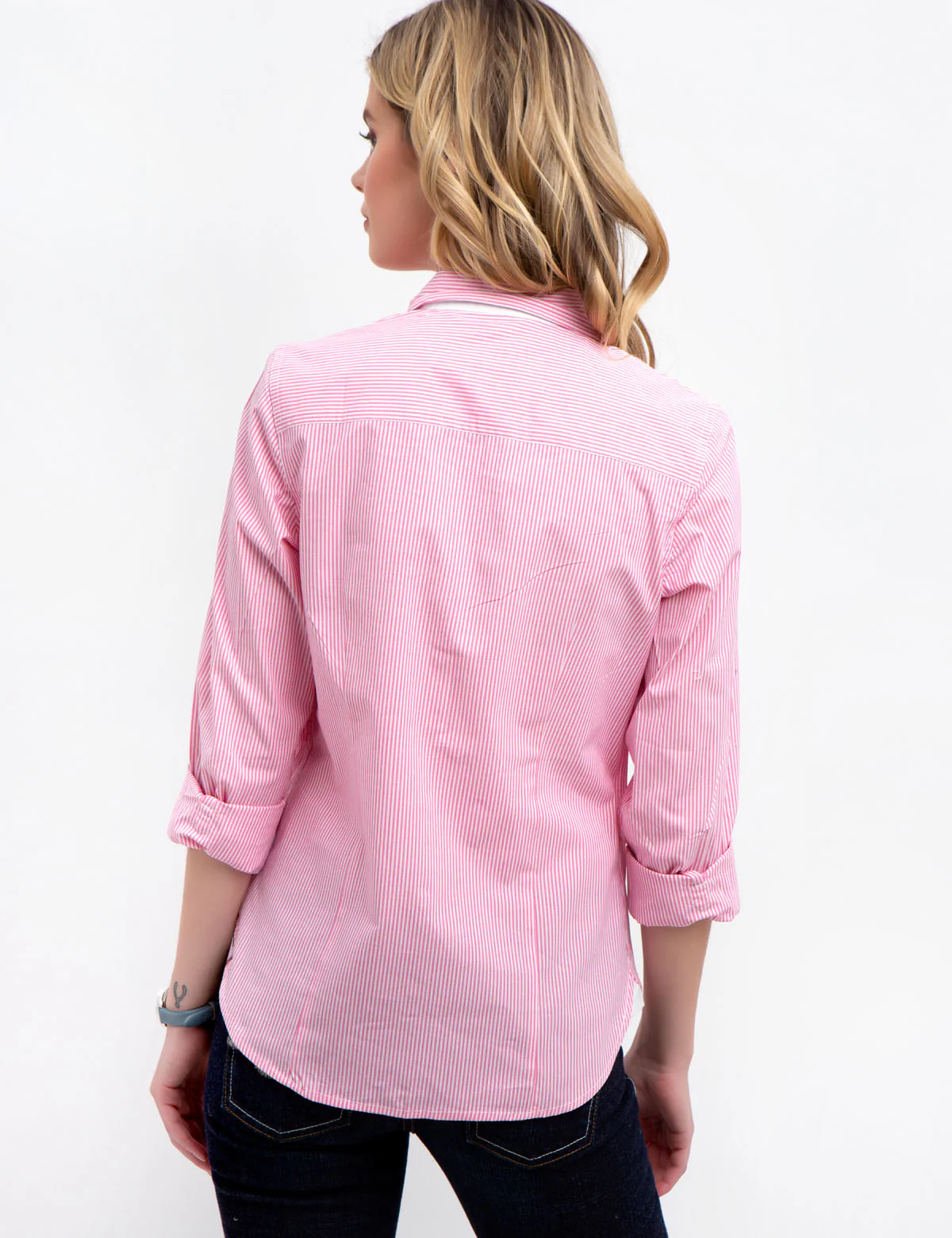STRIPED POPLIN SHIRT - Image 17
