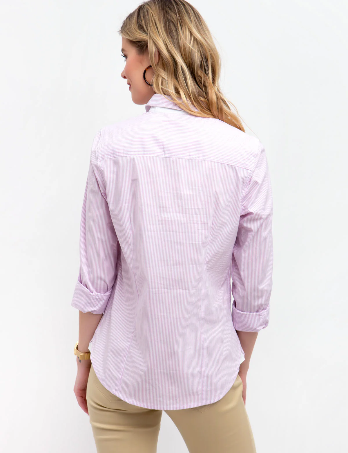 STRIPED POPLIN SHIRT - Image 26