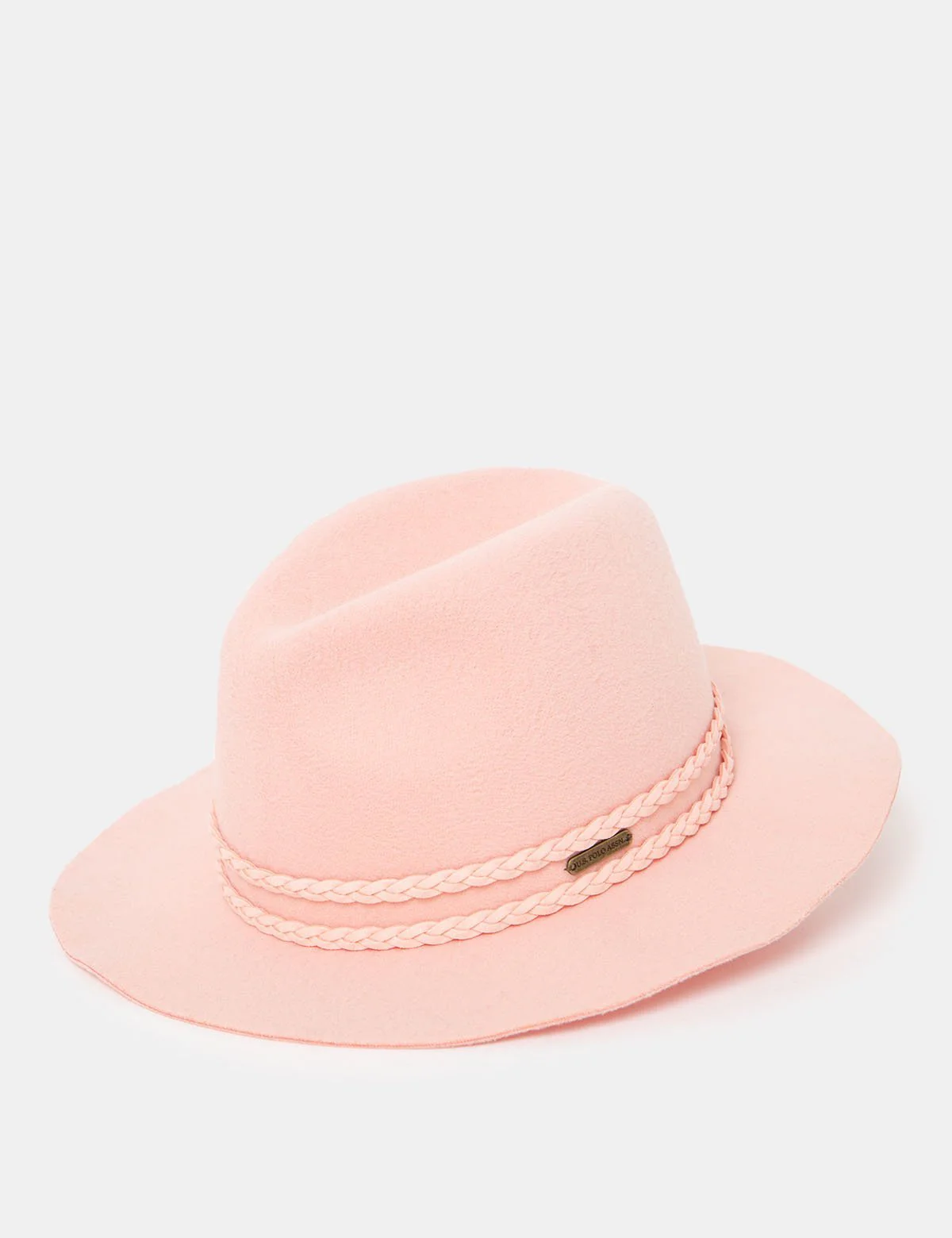 FEDORA WITH BRAIDED DETAIL