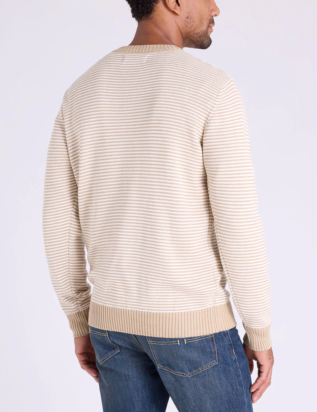 FEEDER STRIPE CREW NECK SWEATER - Image 3