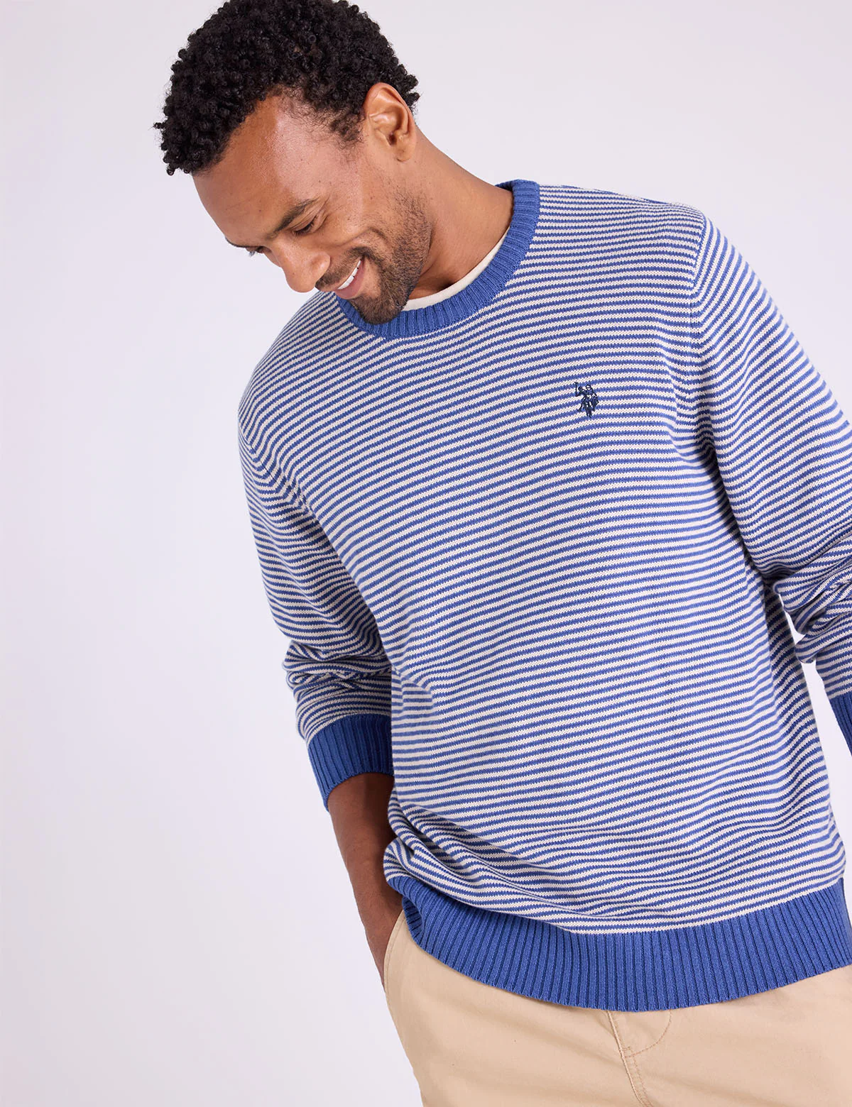 FEEDER STRIPE CREW NECK SWEATER - Image 5