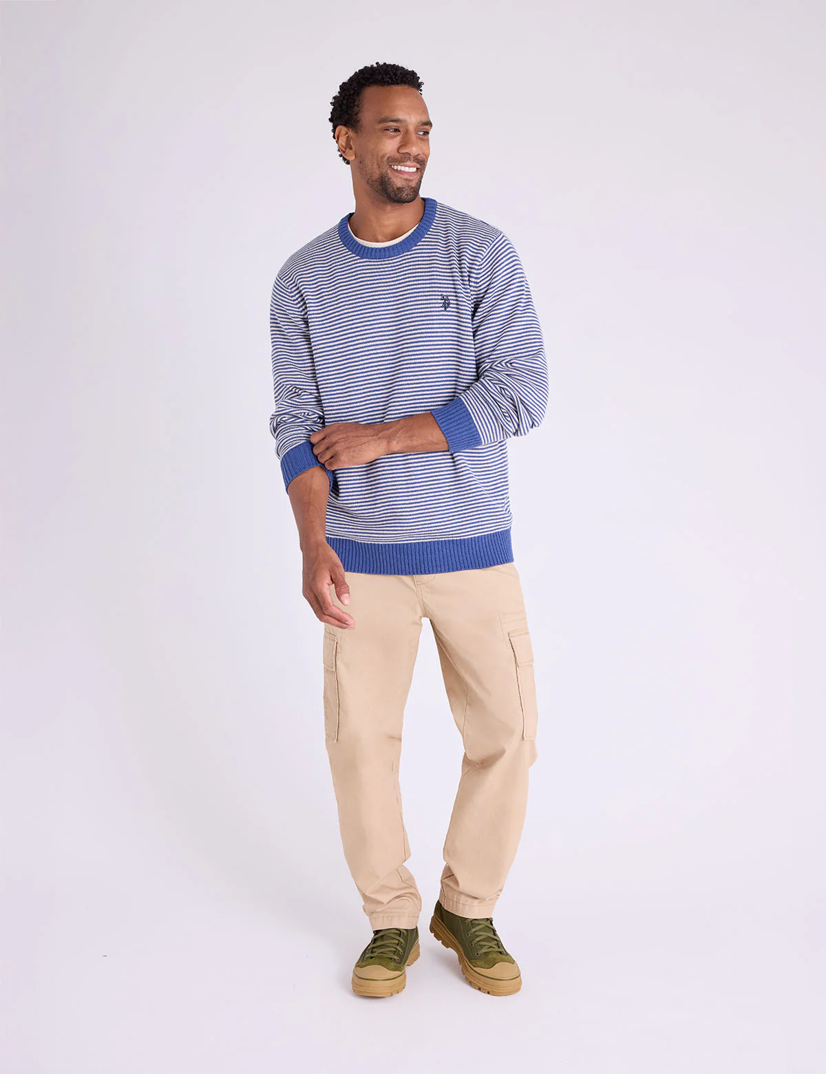FEEDER STRIPE CREW NECK SWEATER - Image 6