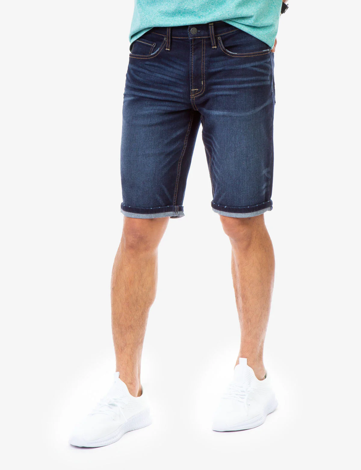 FIVE POCKET DENIM SHORT