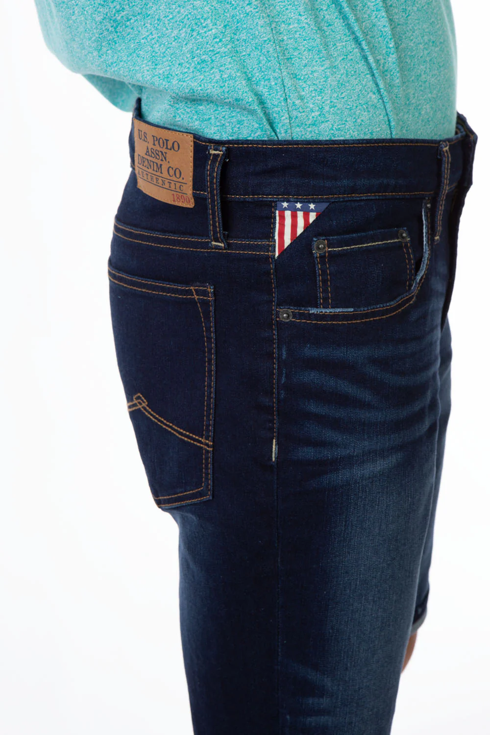FIVE POCKET DENIM SHORT - Image 3