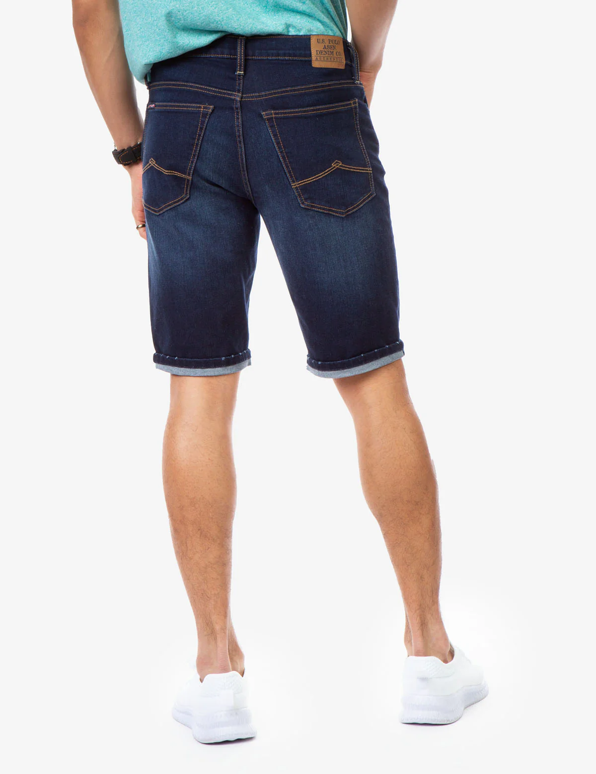 FIVE POCKET DENIM SHORT - Image 4