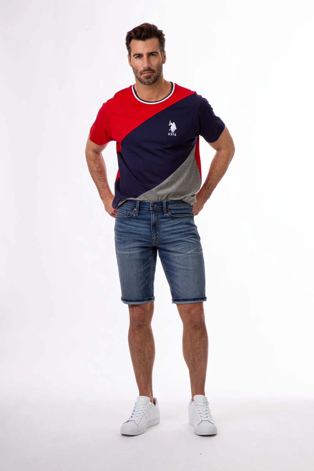 FIVE POCKET DENIM SHORT - Image 2