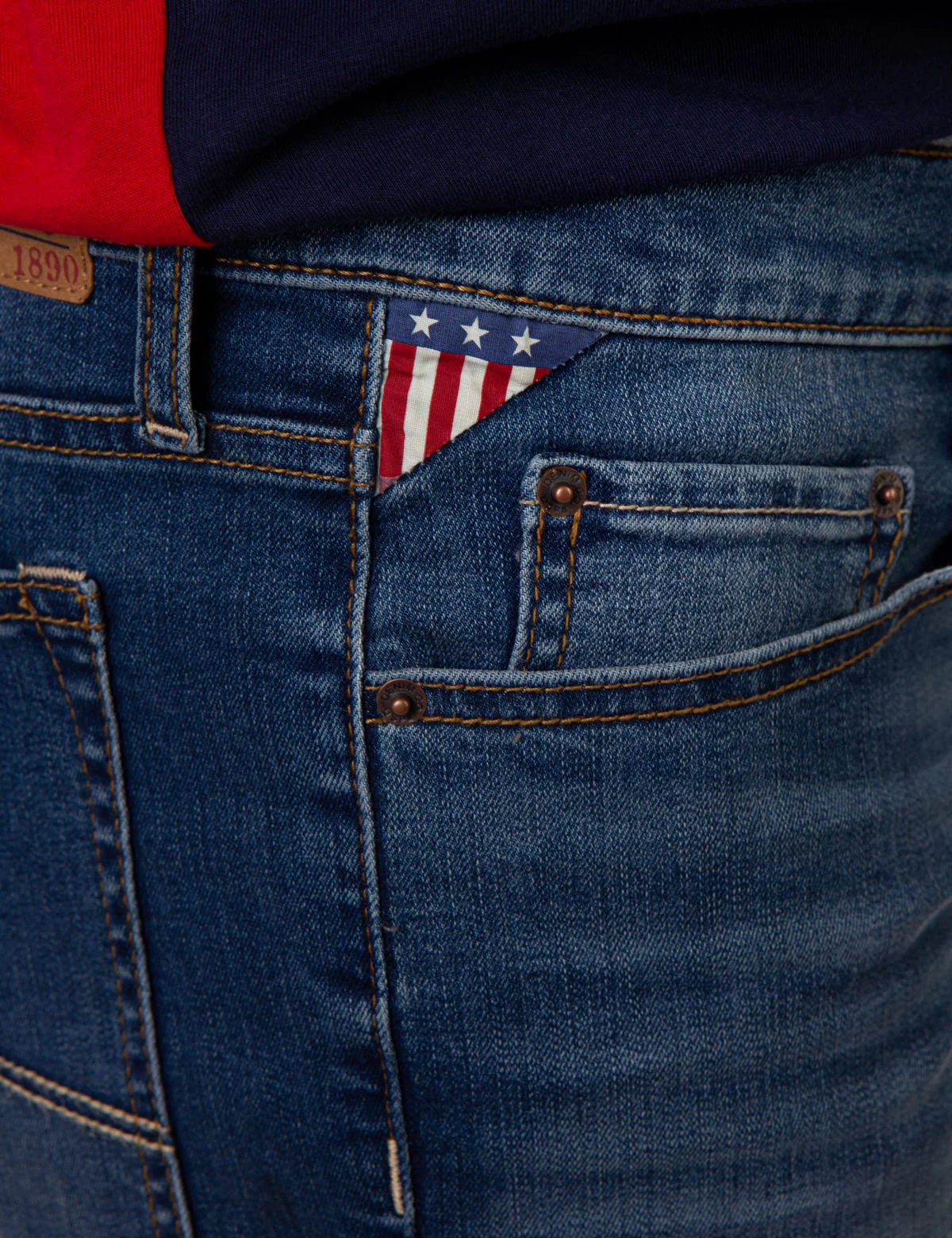 FIVE POCKET DENIM SHORT - Image 5