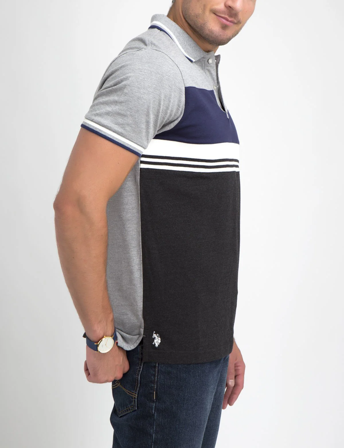 FLAG COLORBLOCK POLO SHIRT - Image 4