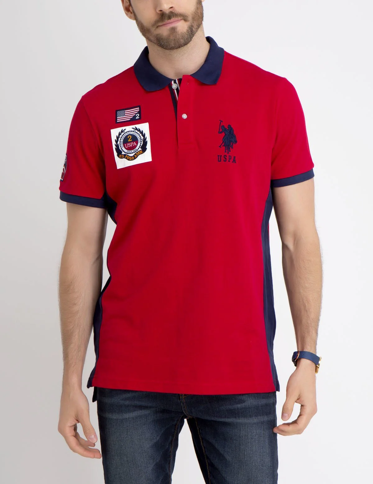 FLAG PATCH POLO SHIRT - Image 2