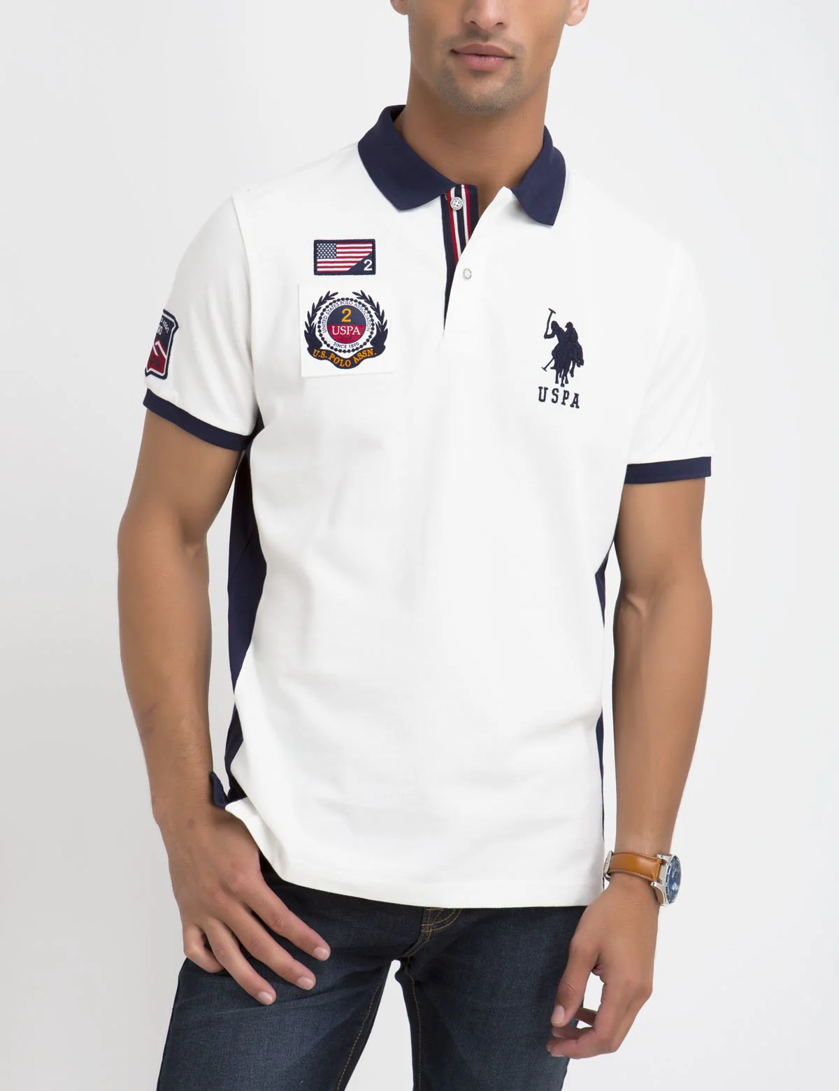 FLAG PATCH POLO SHIRT - Image 28