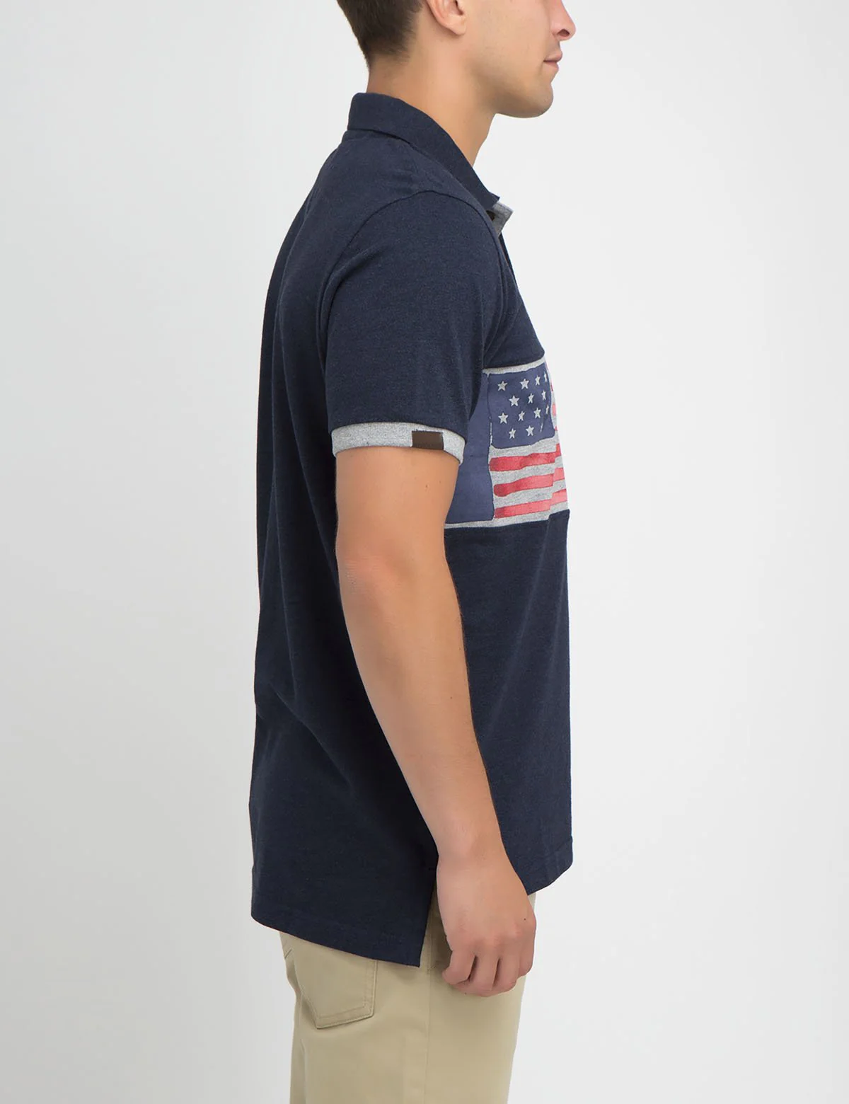 FLAG PRINT POLO SHIRT - Image 10