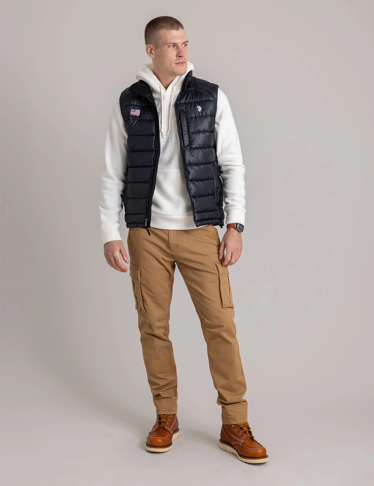 SMALL CHANNEL QUILTED PACKABLE VEST - Image 6
