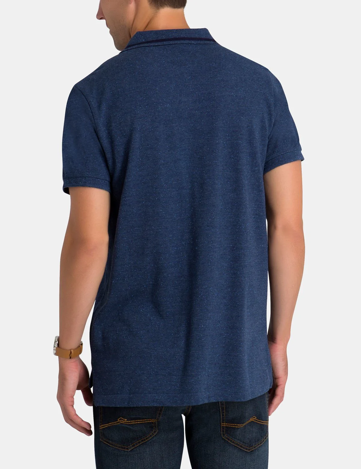 FLECK TIPPED POLO SHIRT - Image 4