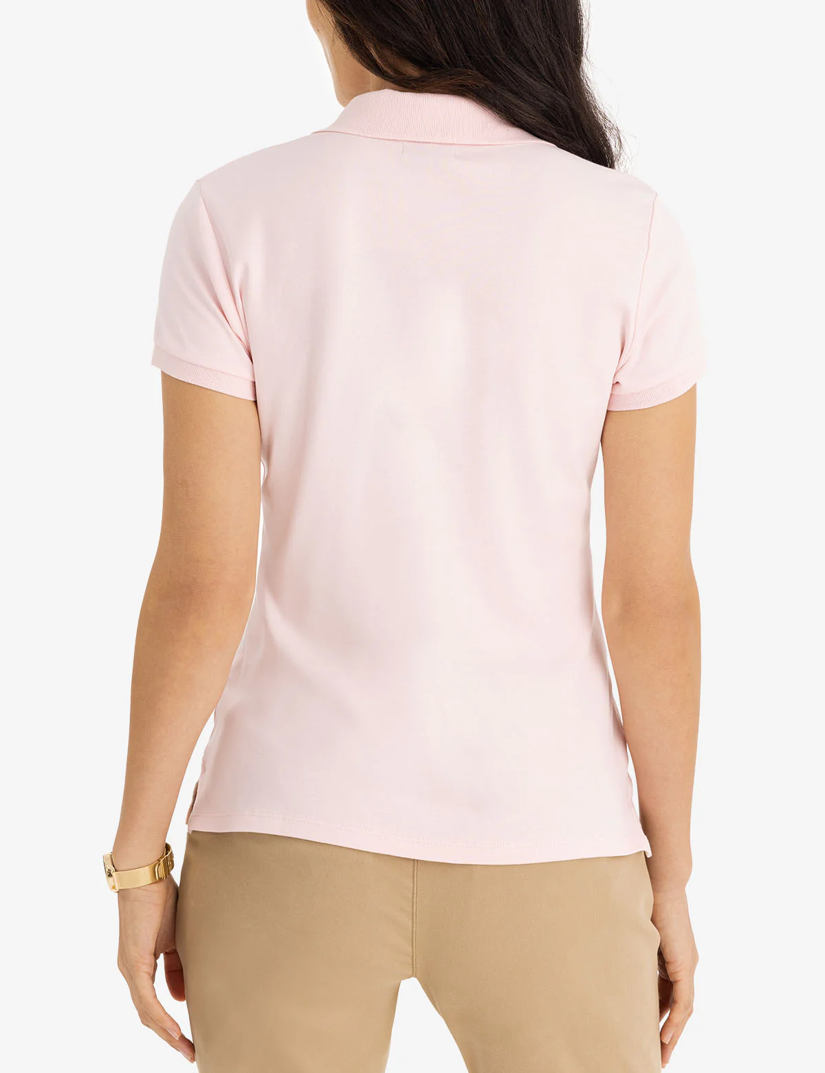 FLOCKED INTERLOCK POLO SHIRT - Image 8