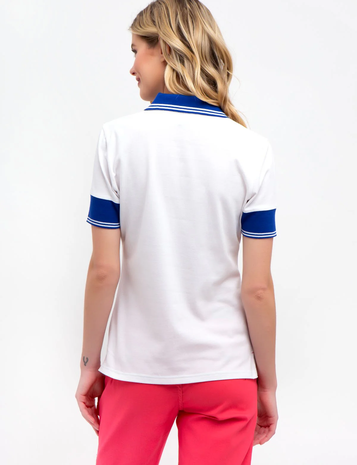 FLORAL ZIP POLO SHIRT - Image 6