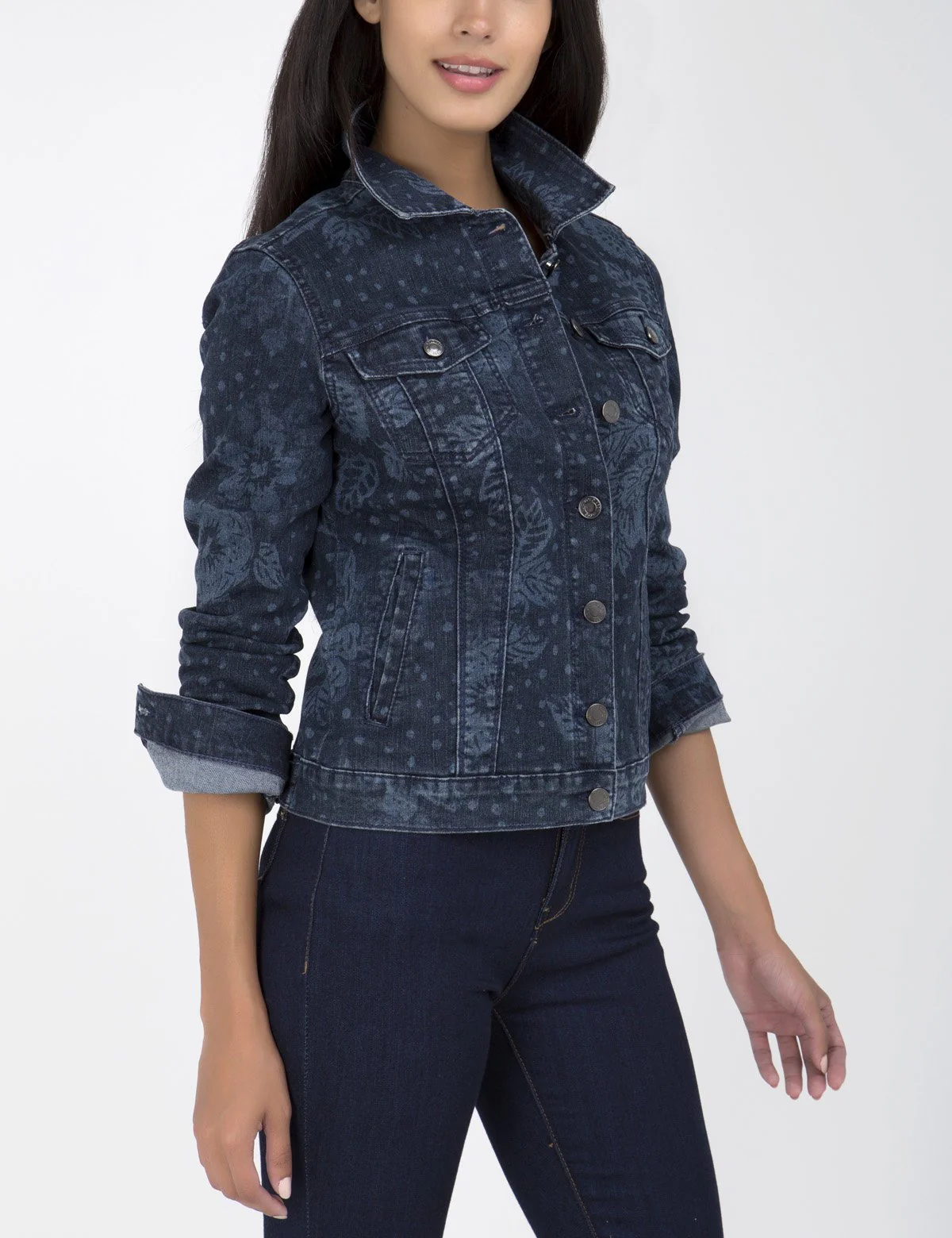 FLORAL JEAN JACKET - Image 2