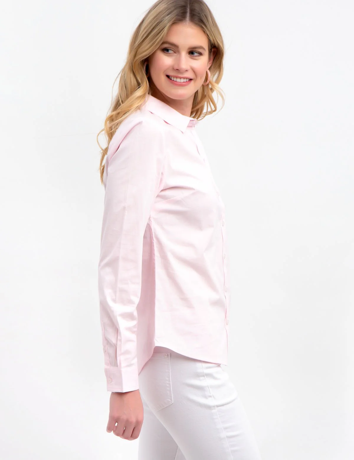FLORAL POPLIN TOP - Image 2