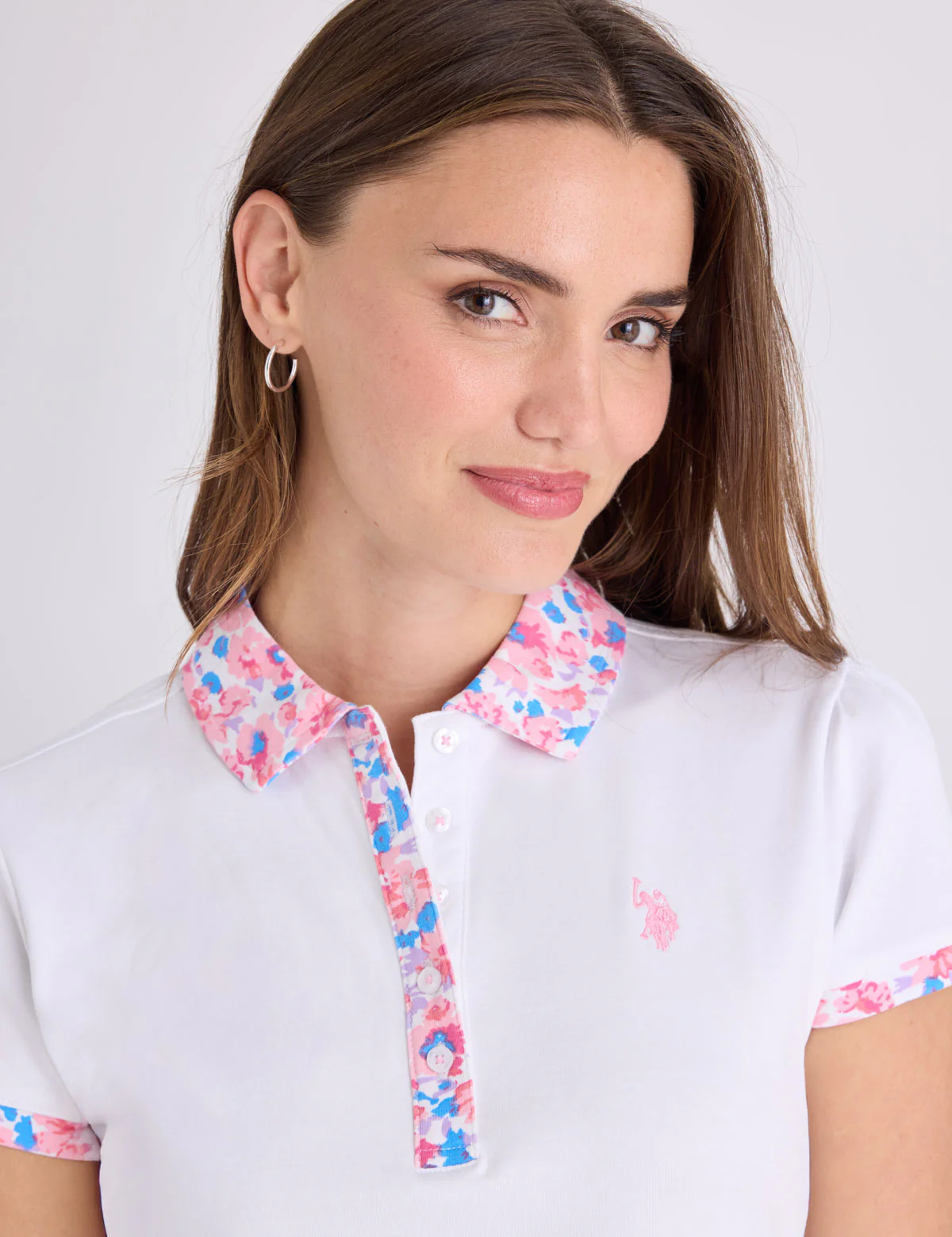 FLORAL PRINT LONG PLACKET POLO SHIRT - Image 10