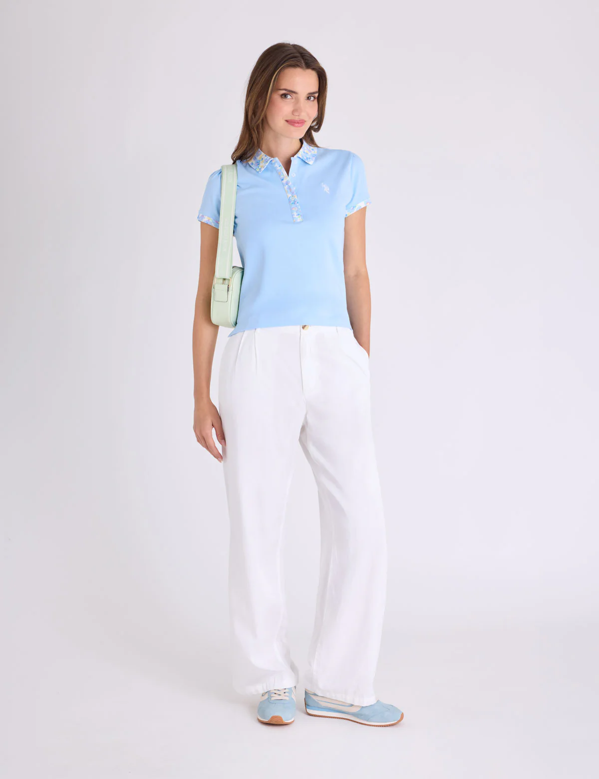 FLORAL PRINT LONG PLACKET POLO SHIRT - Image 5