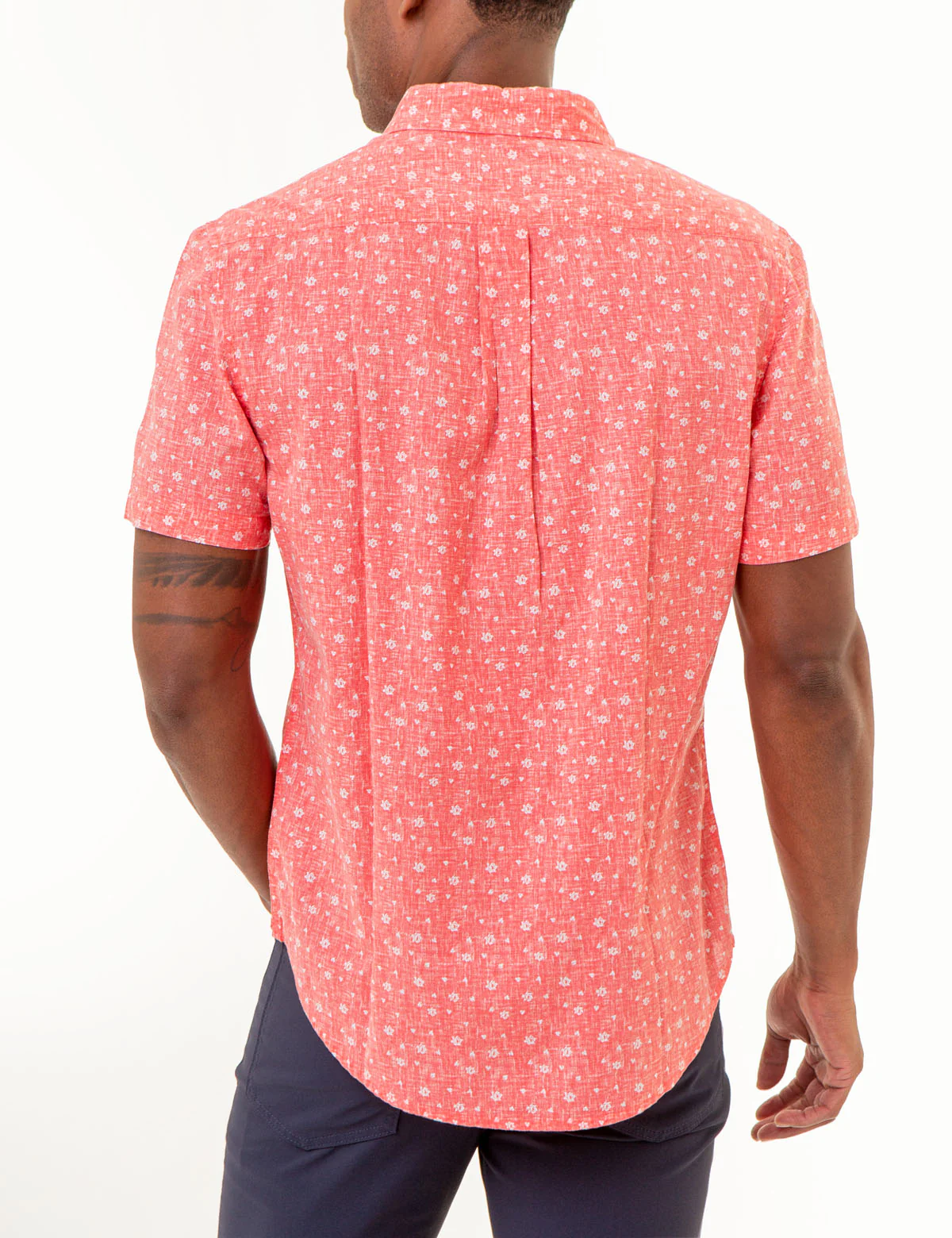 FLORAL PRINT SHORT SLEEVE SHIRT WITH POCKET - Image 3