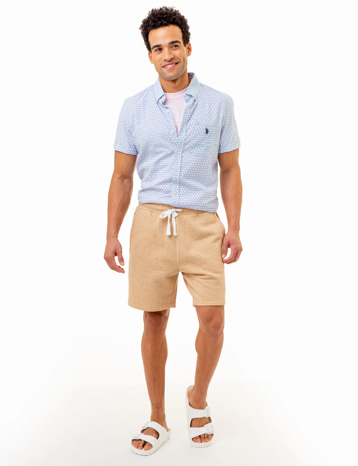 FLORAL PRINT SHORT SLEEVE WOVEN SHIRT - Image 3